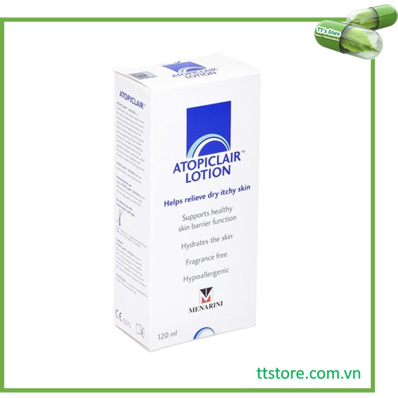 Atopiclair cream 40ml -  Lotion 120ml - Dưỡng ẩm da [Atopiclar]
