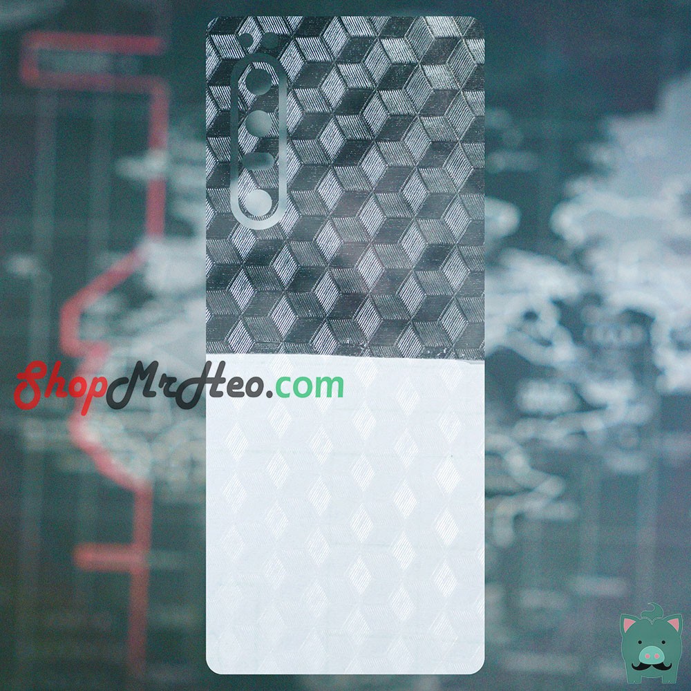 Skin Dán Mặt Sau Lưng Vân 3D Sony Xperia 1 - Sony 1 II  - Sony 1 III