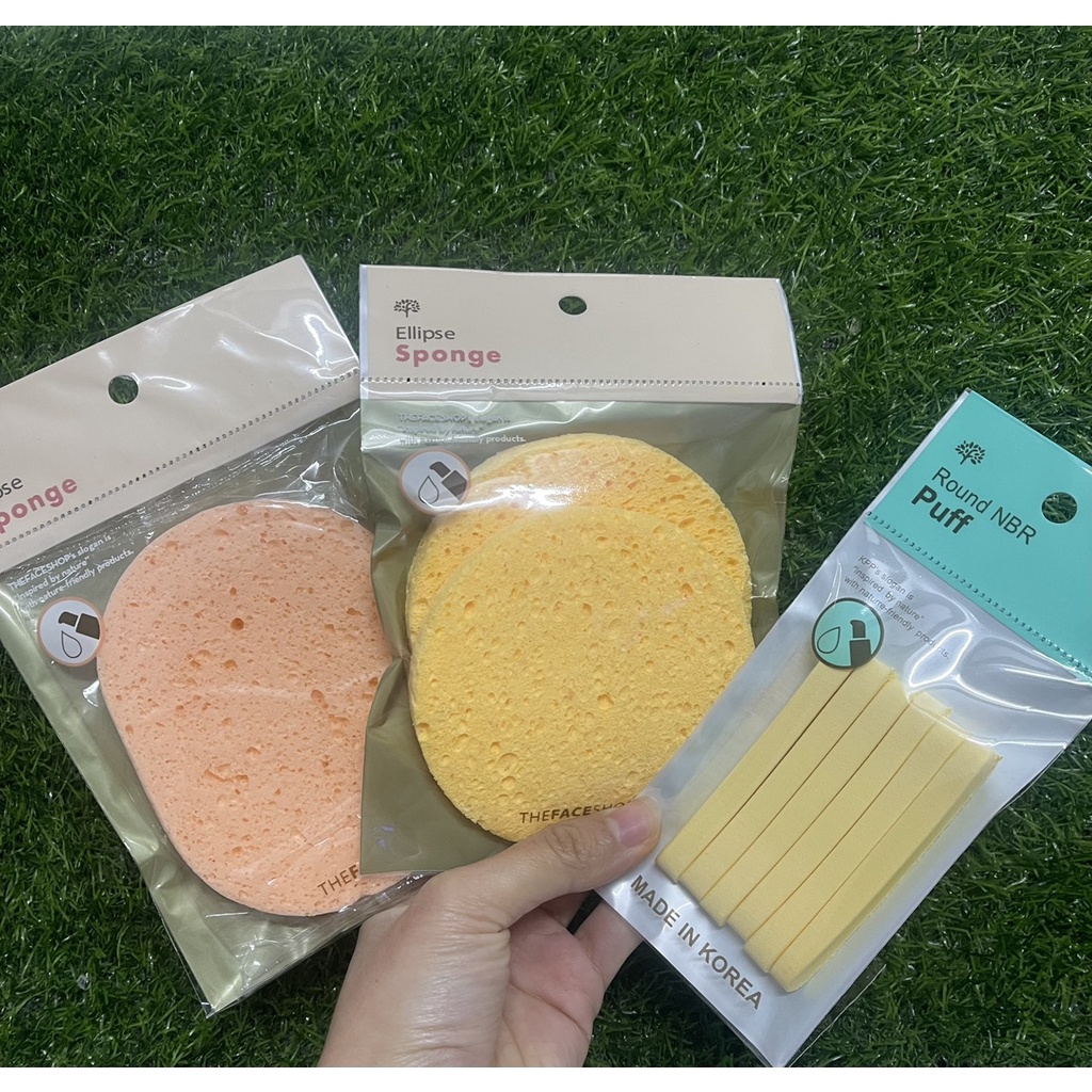 Bông tán kem nền Cushion &amp; Phấn Phủ Hàn Quốc