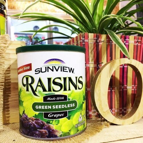 . Nho Khô Mỹ Sunview Raisins Hỗn Hợp Loại 425g