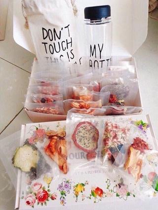 Trà hoa quả sấy