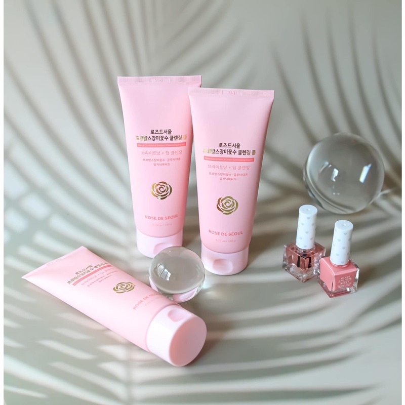 Sữa rửa mặt Rose de Seoul Hàn Quốc 150g new version 2023