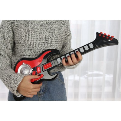 Đàn guitar vui nhộn Rock &amp; Roll Winfun 2054 - đồ chơi âm nhạc phát triển giác quan giai đoạn đầu đời cho bé