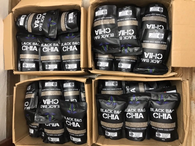 Hạt chia túi Black bag 500g Úc