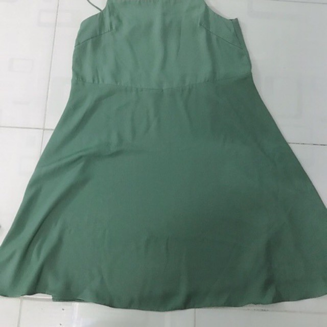 Set đầm và áo thiên thanh OLV