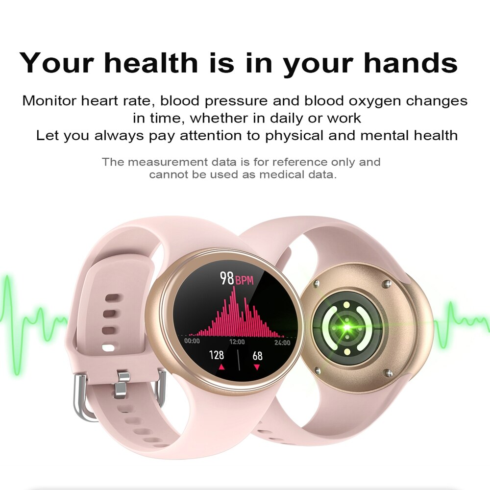 LEMFO New J2 Smart Watch Women 1.09 HD IPS Full Screen DIY Watch Face Full Metal Body Heart Rate Monitor for Women's Watches