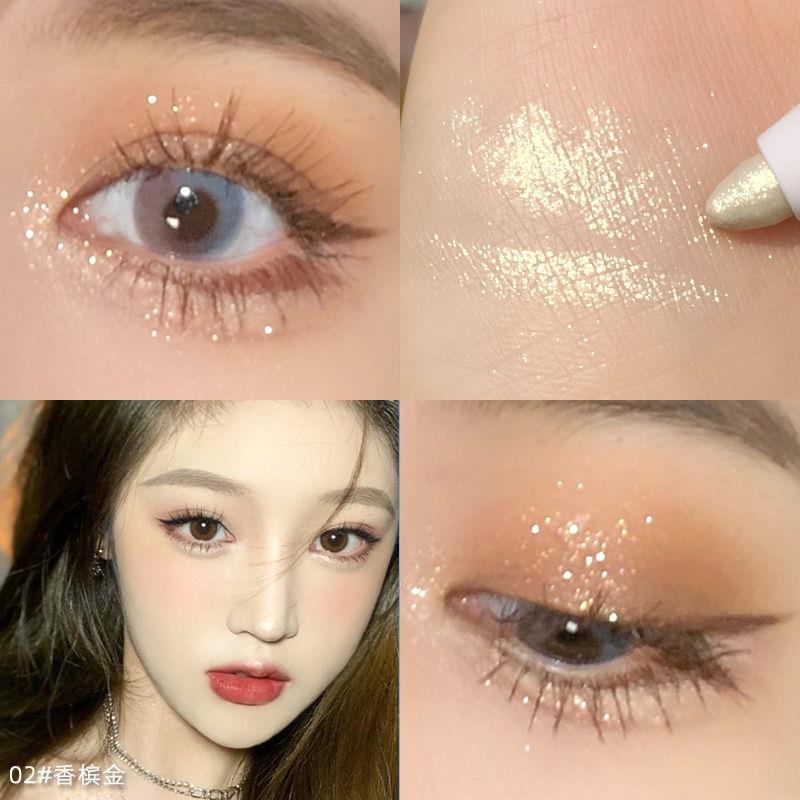 Bút Kẻ Mắt Tơ Tằm Hai Đầu Mịn Ánh Ngọc Trai Trang Điểm Tự Nhiên Cho Nữ | BigBuy360 - bigbuy360.vn