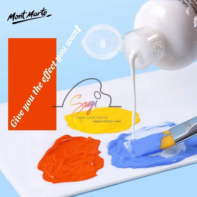 Dung môi pha Acrylic MONT MARTE, Medium acrylic Mont Marte