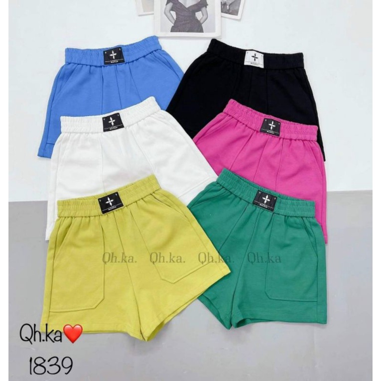 Quần sooc cạp chun tag giữ hàng QCL1