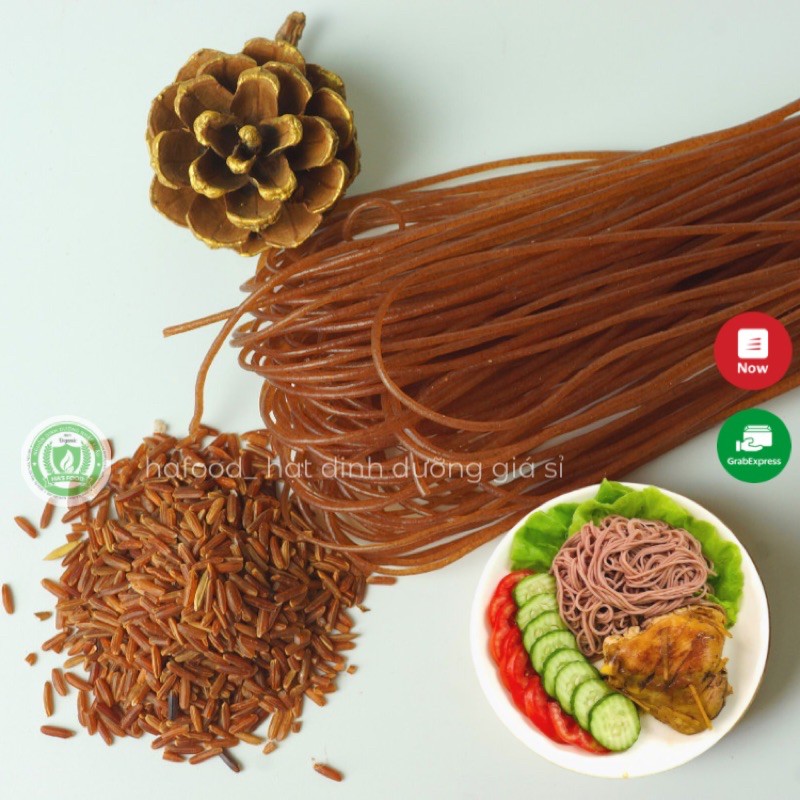 Bún gạo lứt giảm cân hafood cho người ăn kiêng, eatclean, không có hóa chất