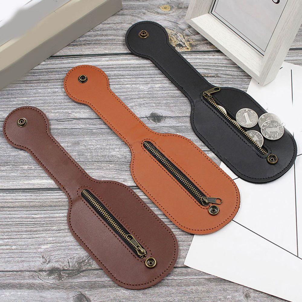 Ví Da Đựng Tiền Xu / Chìa Khóa Hình Đàn Guitar Đơn Giản Cho Nam