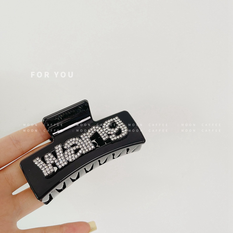 Kẹp Tóc Chữ Tiếng Anh Đơn Giản Thời Trang Cá Tính