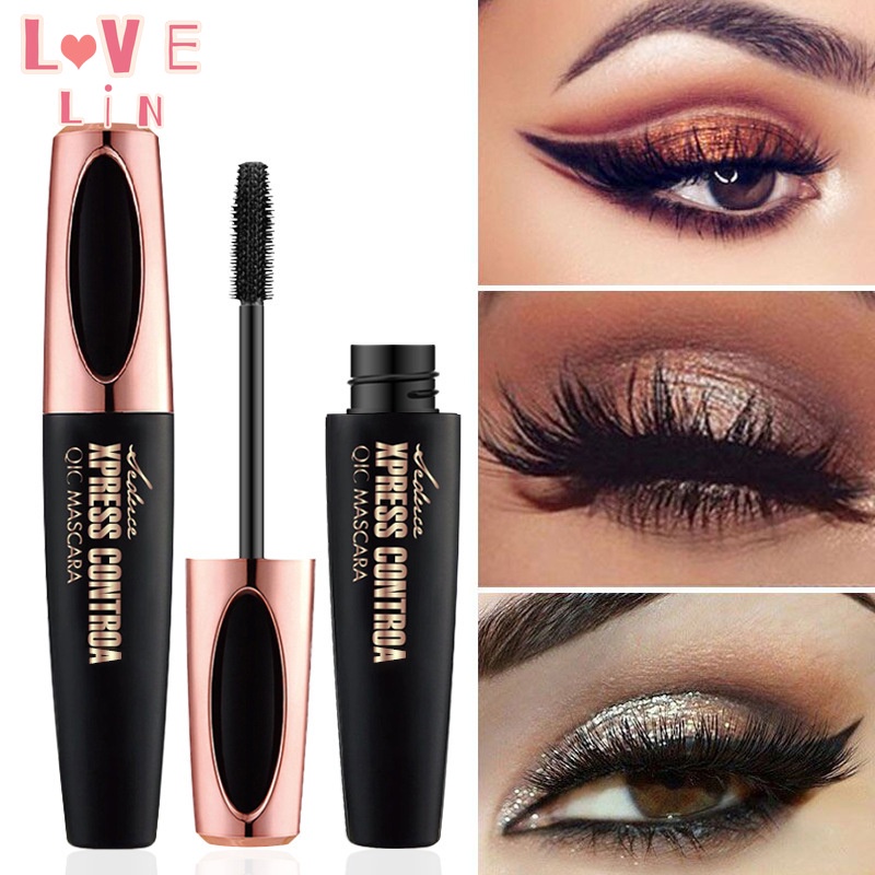 [Hàng mới về] Mascara 4D QIC làm dày dài và cong mi chống thấm nước tự nhiên
