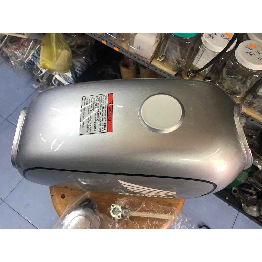 Bình xăng lớn cho CDs sơn bạc- tem dán Cds