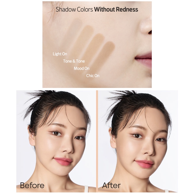 Bảng phấn khối ETUDE 10g/ cọ