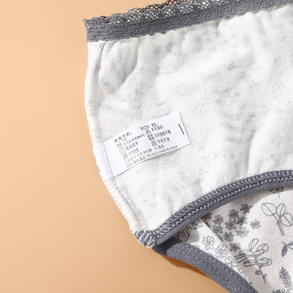 Quần Lót Aijolen Vải Cotton Nguyên Chất Lưng Cao Vừa Mềm Mại Thoáng Khí Cho Nữ