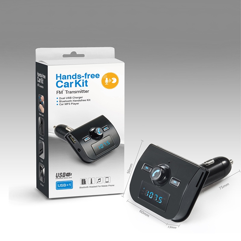 Thiết Bị Thu Phát Fm MP3 Kết Nối Bluetooth Cho Xe Hơi
