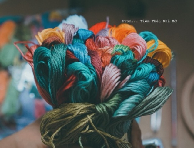 Set dụng cụ thêu cơ bản cho người mới bắt đầu