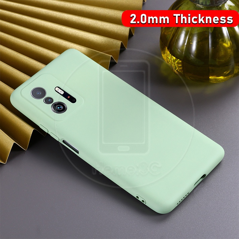 Ốp điện thoại TPU silicon cứng cho Xiaomi Mi 11T / Mi 11T Pro / Mi 11 / Mi 11 Lite / Mi 10T / Mi 10T Pro / Mi 10T Lite