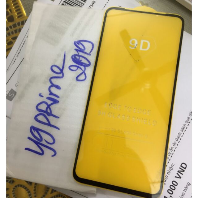 Kính cường lực 9D Huawei Y9 prime 2019 full màn hình