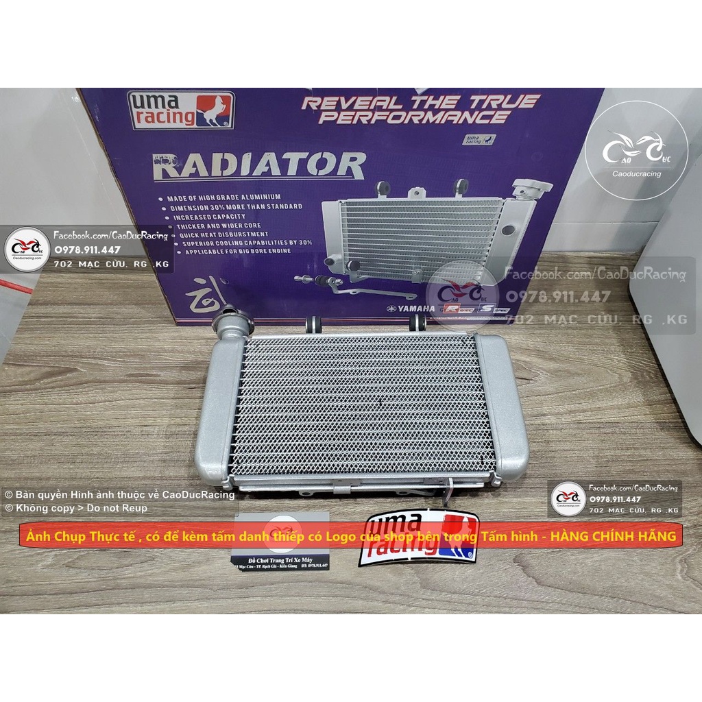 HÀNG MỚI - KÉT NƯỚC UMA EX150 WINNER GIẢI NHIỆT SIÊU TỐC