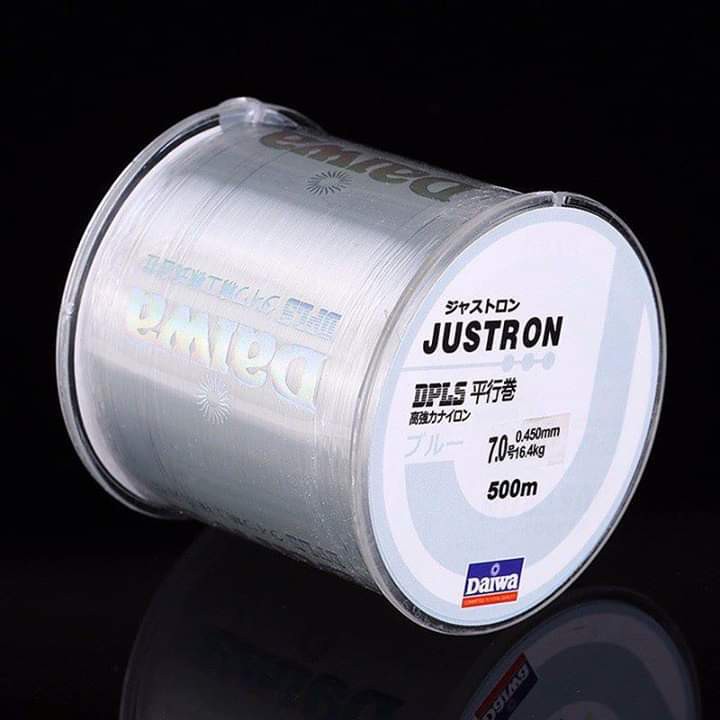 Cước câu cá Nhật Bản Daiwa Justron 500m - Hàng Chất Lượng