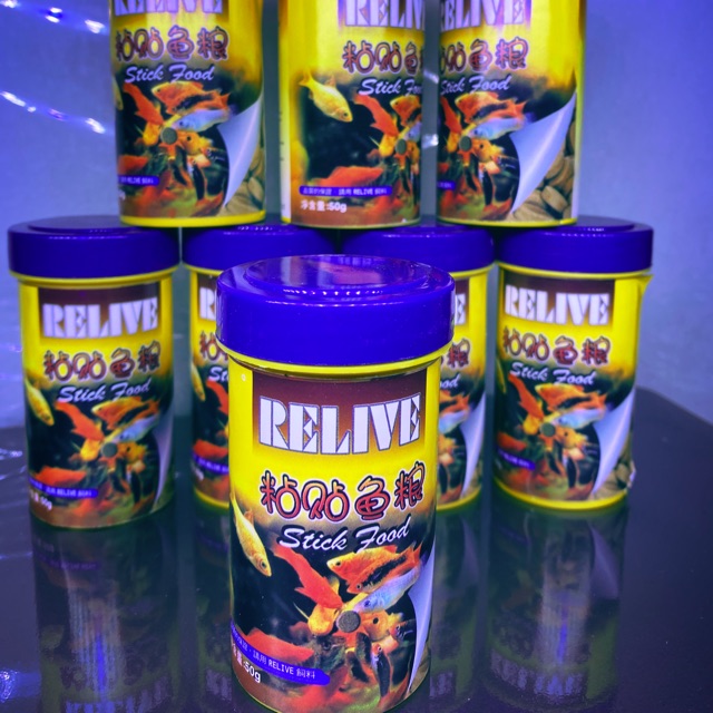 Thức Ăn Dán Hồ Cá  Relive Cao Cấp - 50g