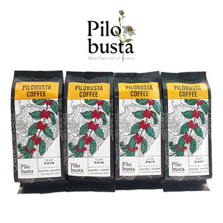 [Combo 4 gói] Cà phê phin Robusta nguyên chất số 1 rang xay đặc biệt - Pilobusta