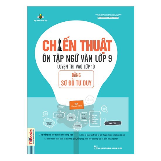 Sách - Chiến Thuật Ôn Tập Ngữ Văn Lớp 9 Luyện Thi Vào 10 Bằng Sơ Đồ Tư Duy