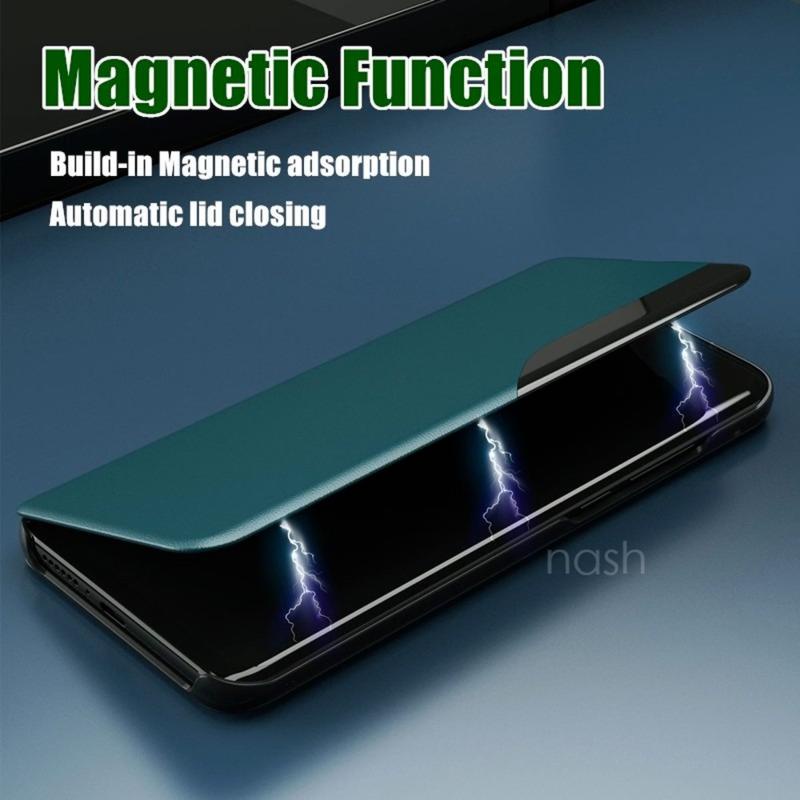 Ốp điện thoại da nhám nắp lật tự động thông minh thích hợp cho Xiaomi Mi 11T 11 T Pro 11 Lite 11TPro NE 11Lite 4G 5G