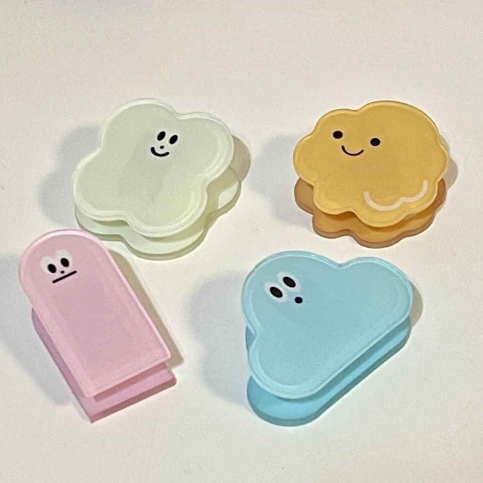 Kẹp Giấy Hình Quái Vật Bằng Nhựa Acrylic Dễ Thương