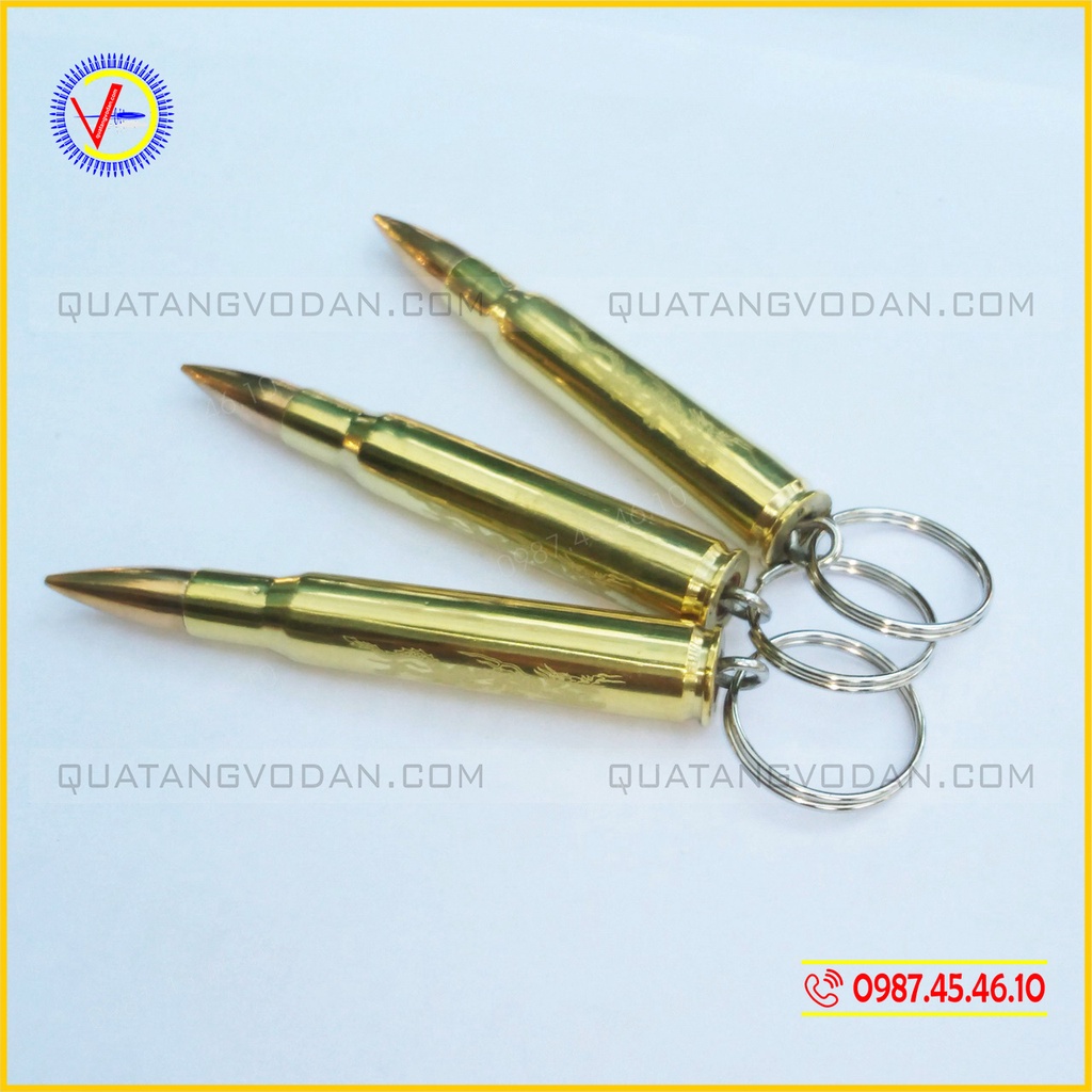 Móc khóa đại liên M30 đồng | QUÀ TẶNG VỎ ĐẠN