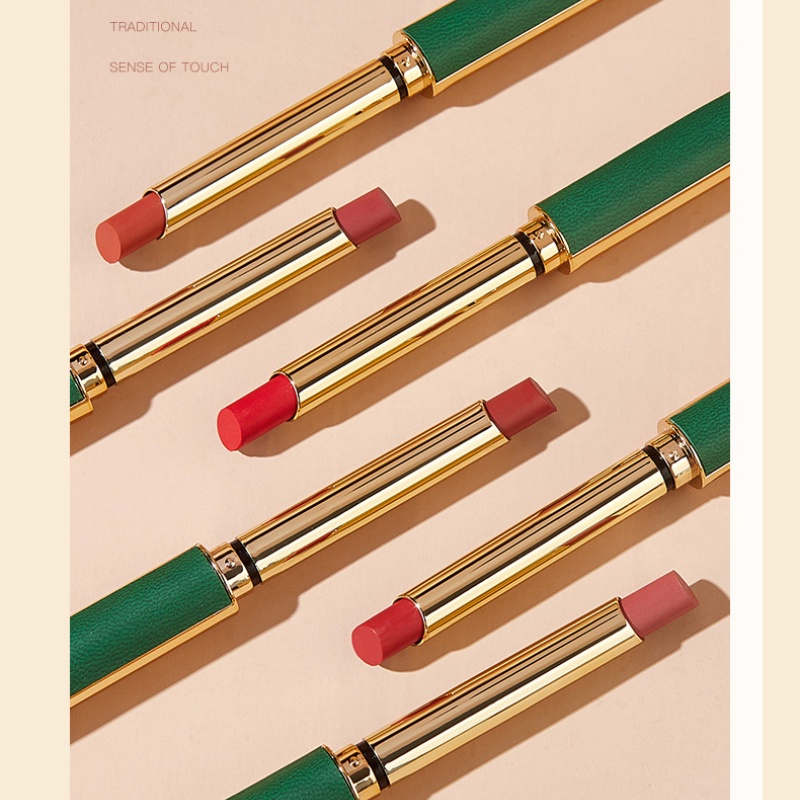 Son môi HEYXI màu sắc nhung lì chống thấm nước và mồ hôi trang điểm cao cấp 5g