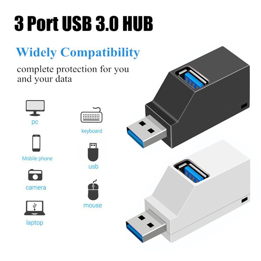 Bộ Chia 3 Cổng Usb N119 Mini