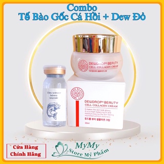 Combo tế bào gốc cá hồi và Kem Dew