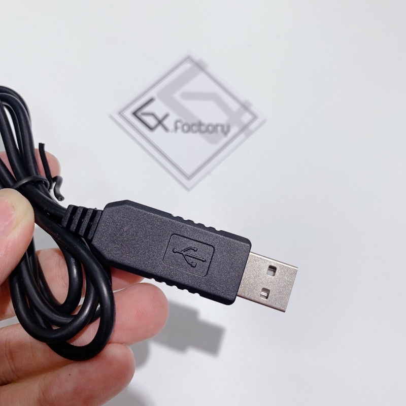 Dây Cáp Nguồn Usb 5v Sang 5v 9v 12v chân 5,5mm 2.1mm