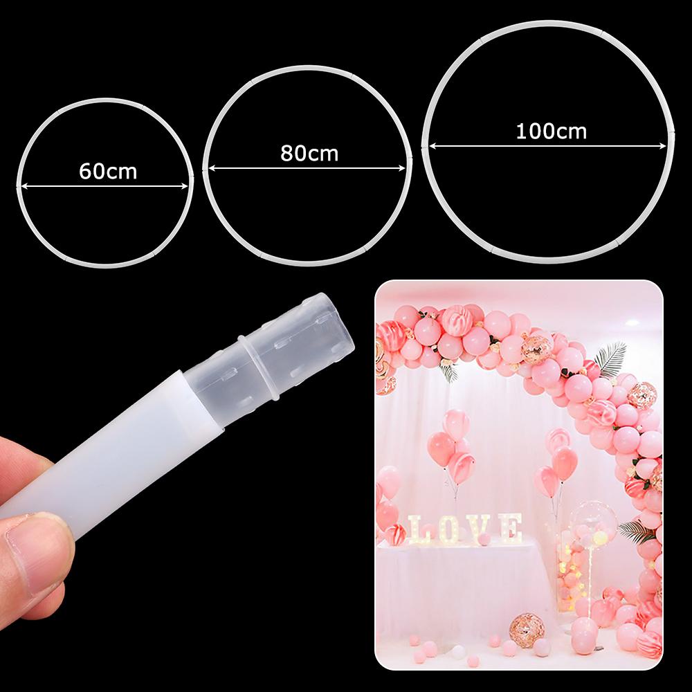 Khung Vòng Tròn Đứng Gắn Bong Bóng Trang Trí Tiệc Sinh Nhật / Tiệc Em Bé DIY