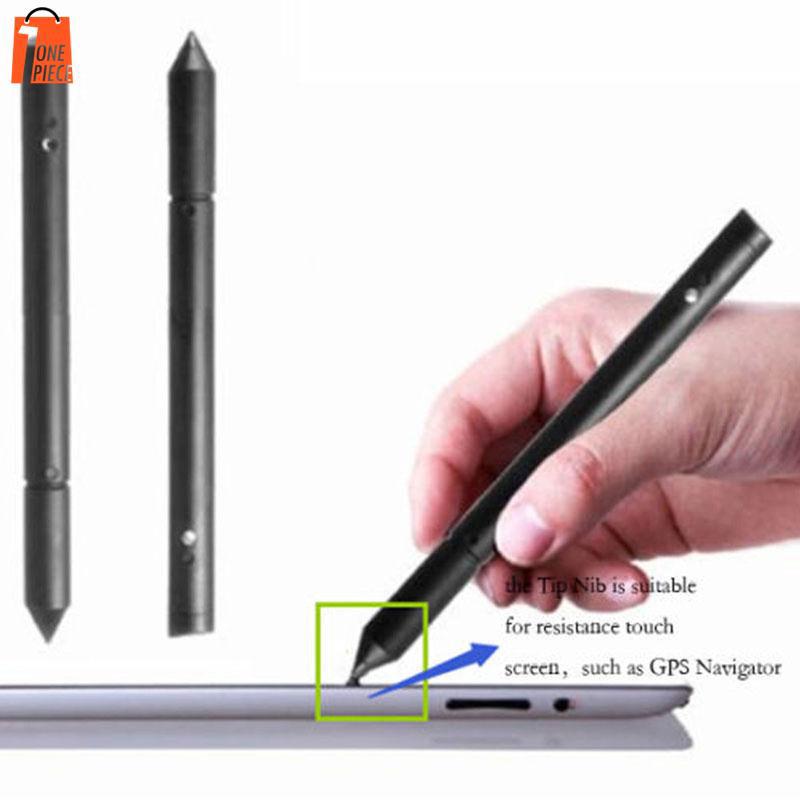 Bút cảm ứng màu đen 2 trong 1 chống trầy xước cho điện thoại và máy tính bảng