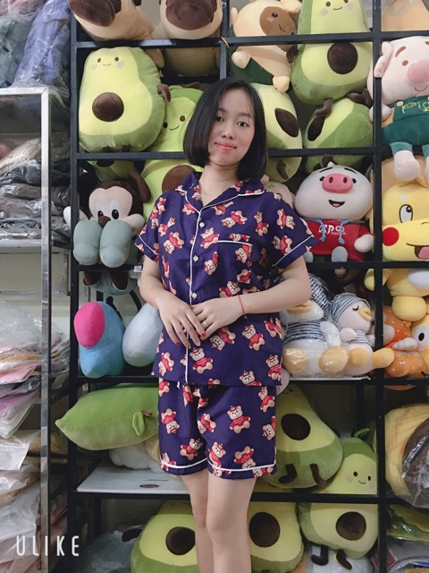 Bộ pijama  [60k ]tay ngắn quần cộc | BigBuy360 - bigbuy360.vn