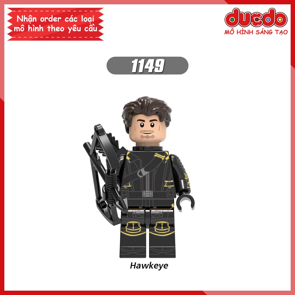 Minifigures các nhân vật siêu anh hùng full trang bị - Đồ chơi Lắp ghép Xếp hình Mô hình Mini Iron Man XINH X0244