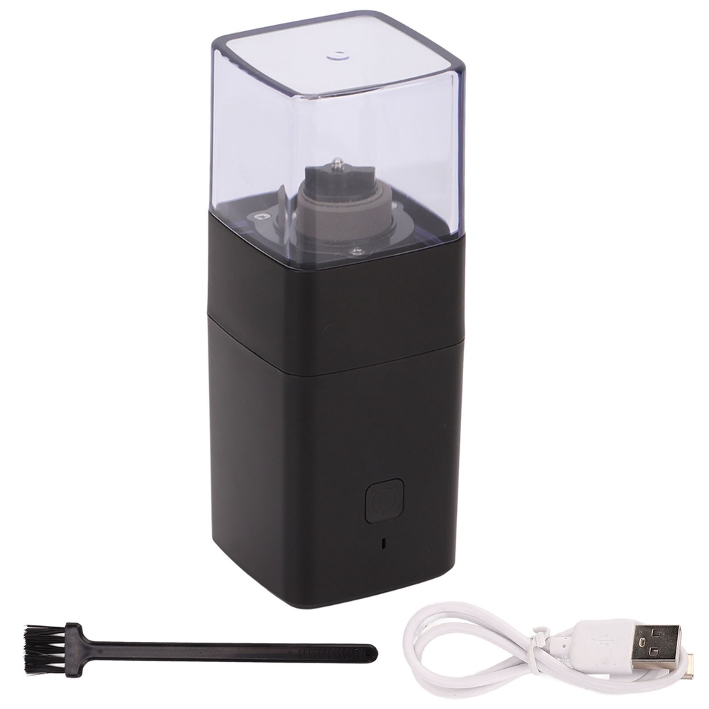 Có thể bán buôn Máy Xay Cà Phê Điện Màu Đen Di Động Sạc USB Nhỏ Tự Cho Gia Đình Virgina056 Hàng giao ngay