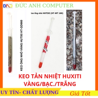 Keo tản nhiệt làm mát CPU ống nhỏ Chính Hãng HUXITI Vàng/ Trắng/ Xám , Tản Nhiệt Tốt