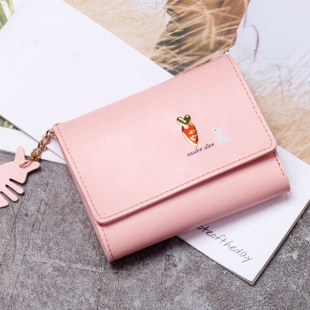 Ví Bóp Nữ Cầm Tay Mini Siêu Dễ Thương Nhỏ Gọn Nhiều Ngăn Có Thể Bỏ Túi Phong Cách Hàn Quốc