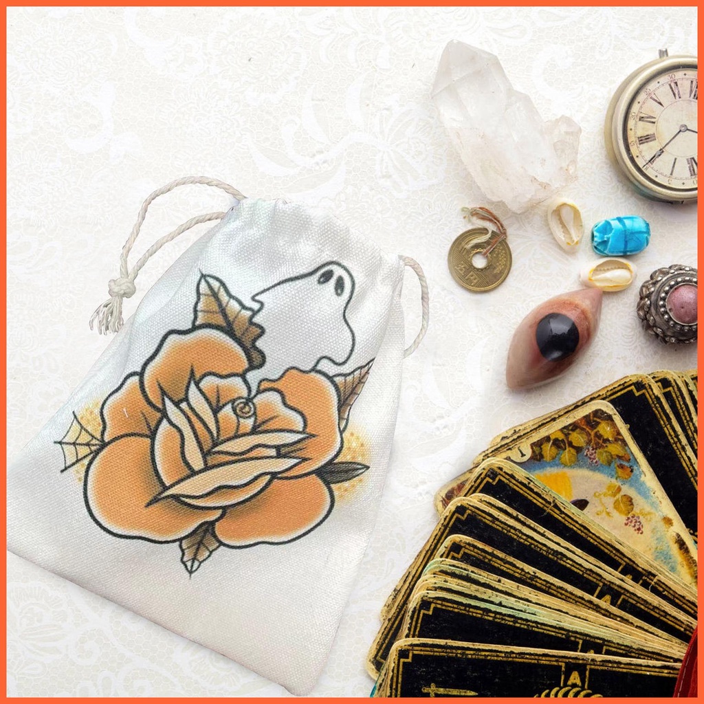 Túi Nhung Dây Rút Đựng Bài Tarot / Thẻ Bài Tarot Tiện Dụng