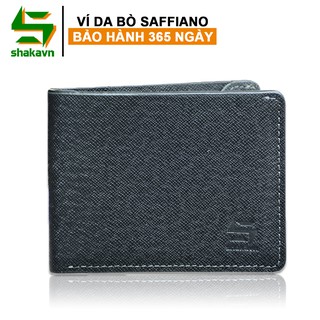Ví Nam Nhỏ Gọn Da Bò Saffiano (nhiều màu)