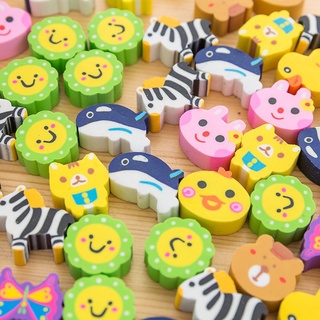 Gôm tẩy gắn đầu bút chì (Set 5 viên)
