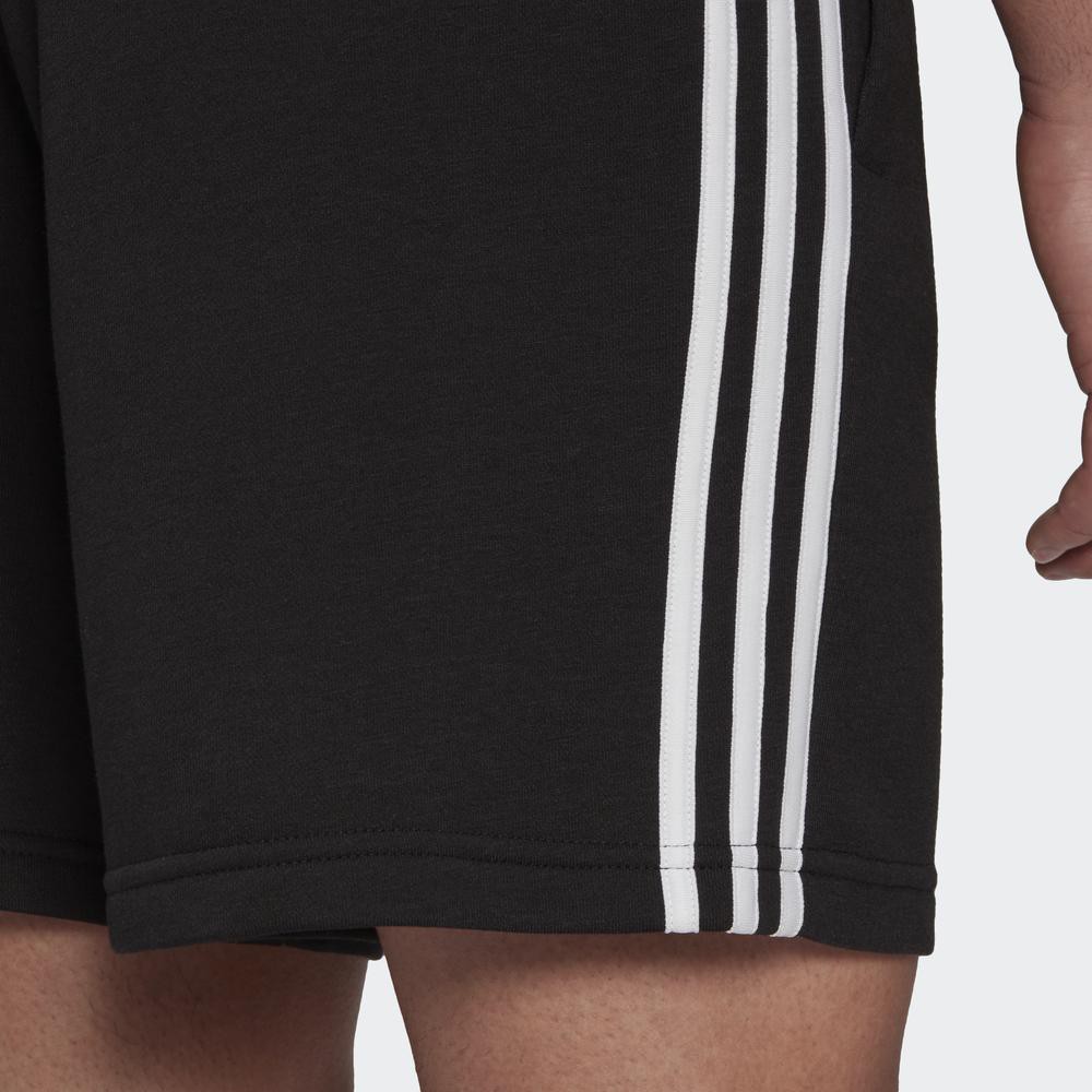 Essentials Pháp Terry 3-Stripes Shorts Nam Màu đen GK9597 | BigBuy360 - bigbuy360.vn