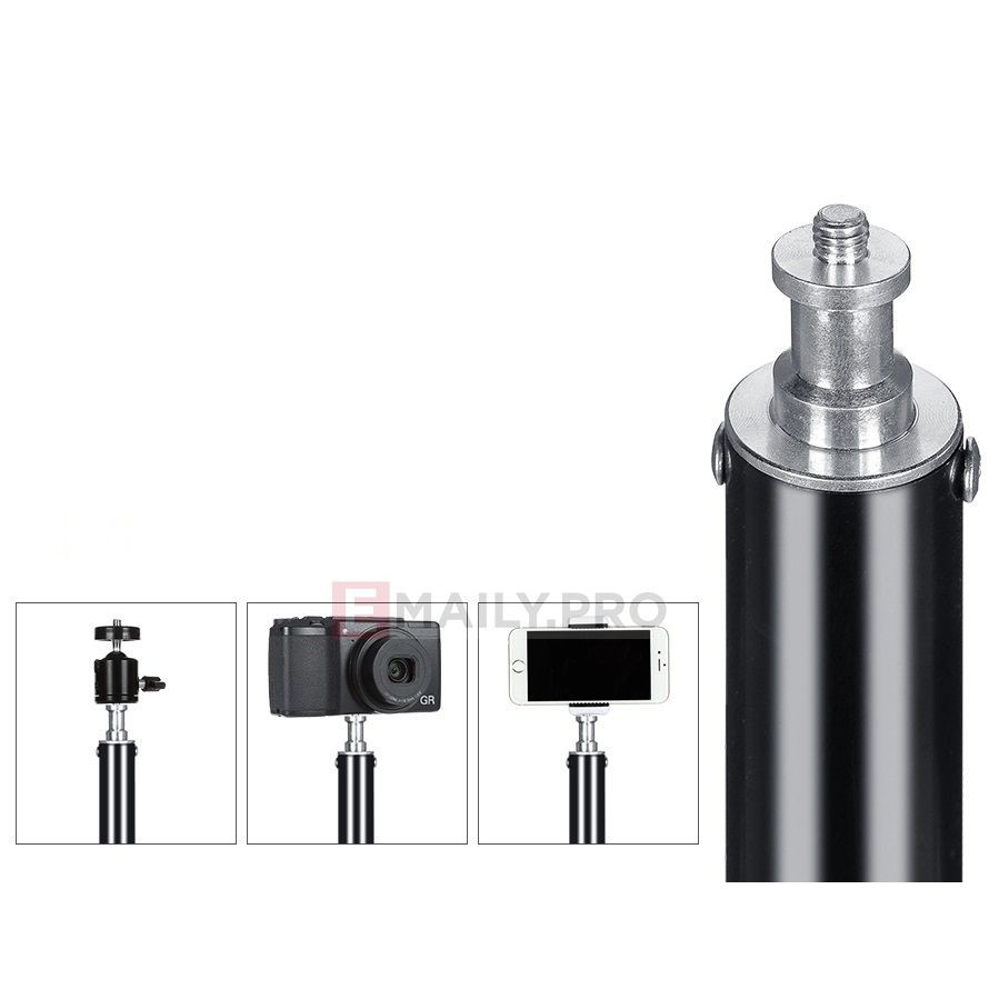 Chân đèn 280B cao 2.8m dùng cho đèn Studio zen đồng