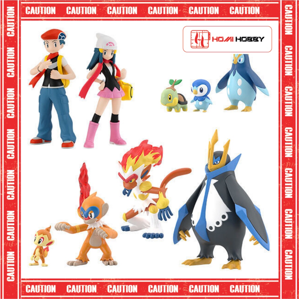 Mô hình Pokemon Bandai Scale World 1/20 Sinnoh Vol 1