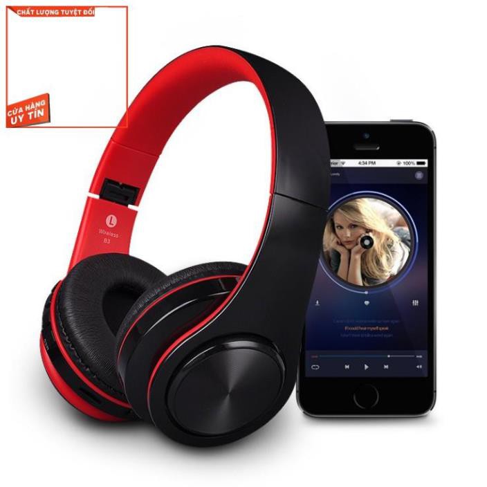 Giá rẻ Tai nghe Bluetooth chụp tai thể thao có micro B3 Pika shop